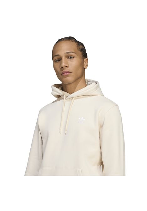 Felpa Adidas Trefoil Essentials con Cappuccio Beige Uomo ADIDAS ORIGINALS | Felpe | HZ3598-